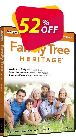 Family Tree Heritage™ Platinum 15 Exclusive promo code 2024