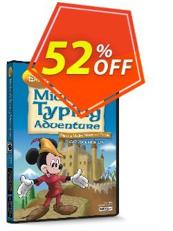 52% OFF Disney: Mickey's Typing Adventure Gold Coupon code