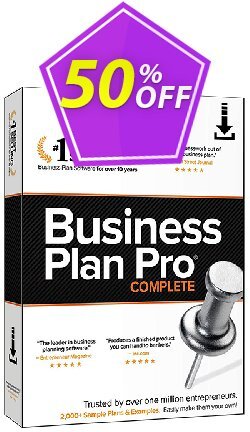 50% OFF Business Plan Pro Complete Coupon code