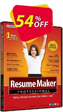 ResumeMaker for Mac Coupon discount 30% OFF ResumeMaker for Mac, verified. Promotion: Amazing promo code of ResumeMaker for Mac, tested & approved