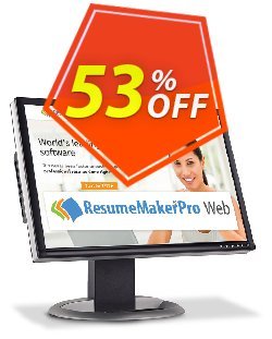 53% OFF ResumeMaker Professional for Web - Quarterly Subscription Coupon code