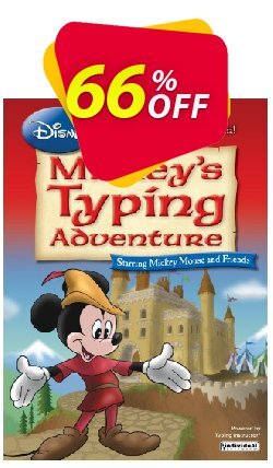 66% OFF Disney: Mickey's Typing Adventure Coupon code