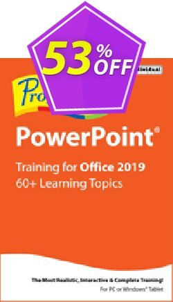 Professor Teaches PowerPoint 2019 Coupon discount Professor Teaches PowerPoint 2013 special discount code 2024 - special discount code of Professor Teaches PowerPoint 2013 2024