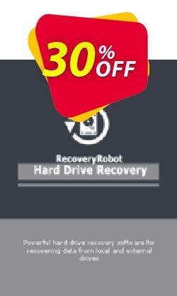 30% OFF RecoveryRobot Hard Drive Recovery  - Expert  Coupon code