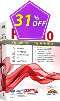 31% OFF Perfect PDF Premium Coupon code