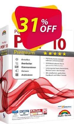 31% OFF Perfect PDF Premium Coupon code