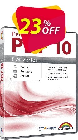Perfect PDF 10 Converter - Family License  Coupon, discount Affiliate Promotion. Promotion: best discounts code of Perfect PDF 10 Converter (Family) 2022