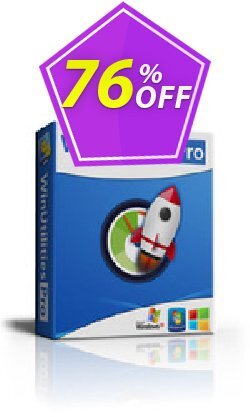 76% OFF WinUtilities Pro - Lifetime / 3 PCs Coupon code