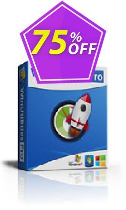 75% OFF WinUtilities Pro - Lifetime / Unlimited PCs  Coupon code