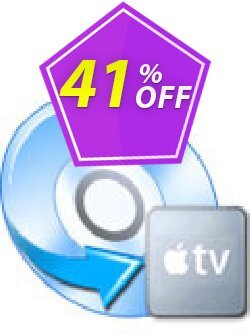 41% OFF iFunia DVD to Apple TV Converter Coupon code