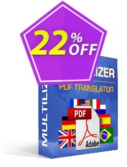 22% OFF Multilizer PDF Kääntäjä Standard Coupon code