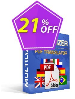 21% OFF Penerjemah PDF Standar Multilizer Coupon code