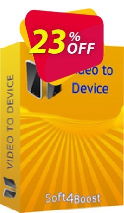 23% OFF Soft4Boost Video to Device Coupon code