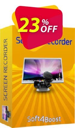 23% OFF Soft4Boost Screen Recorder Coupon code