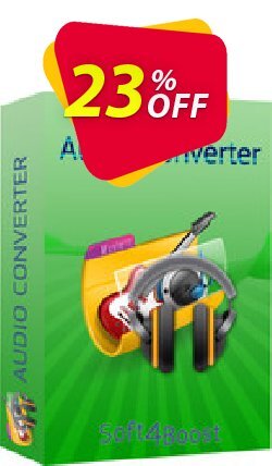 23% OFF Soft4Boost Audio Converter Coupon code