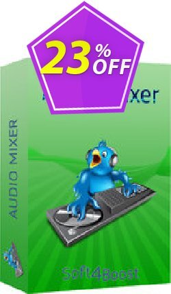 Soft4Boost Audio Mixer Coupon discount Soft4Boost Audio Mixer amazing discount code 2024 - amazing discount code of Soft4Boost Audio Mixer 2024