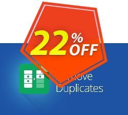 Remove Duplicates add-on for Google Sheets Coupon discount Remove Duplicates add-on for Google Sheets, 12-month subscription dreaded deals code 2024 - dreaded deals code of Remove Duplicates add-on for Google Sheets, 12-month subscription 2024