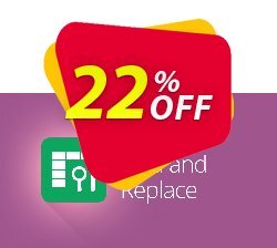 Advanced Find and Replace for Google Sheets, 12-month subscription big discounts code 2024