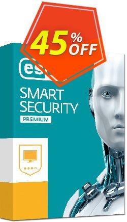 45% OFF ESET Smart Security -  1 Year 3 Devices Coupon code
