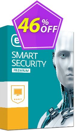 46% OFF ESET Smart Security - Renew 3 Years 1 Device Coupon code