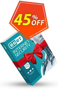 45% OFF ESET Internet Security -  1 Year 2 Devices Coupon code