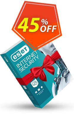 45% OFF ESET Internet Security -  3 Years 4 Devices Coupon code