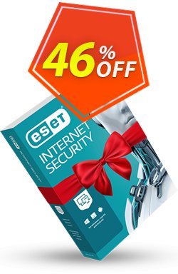 46% OFF ESET Internet Security -  1 Year 4 Devices Coupon code