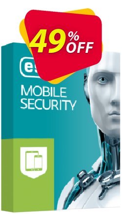 49% OFF ESET Mobile Security - Renew 2 Years 1 Device Coupon code