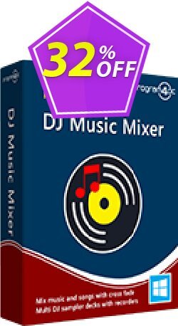 32% OFF Program4Pc DJ Music Mixer Coupon code