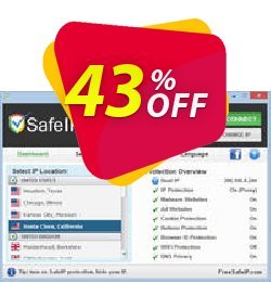 SafeIP Coupon, discount SafeIP amazing deals code 2022. Promotion: amazing deals code of SafeIP 2022