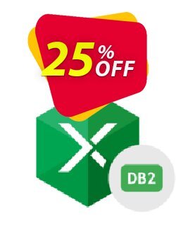 25% OFF Excel Add-in for DB2 Coupon code