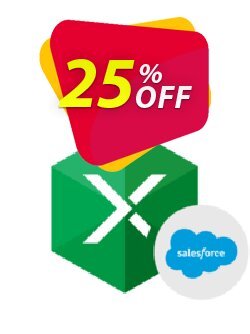 25% OFF Excel Add-in for Salesforce Coupon code