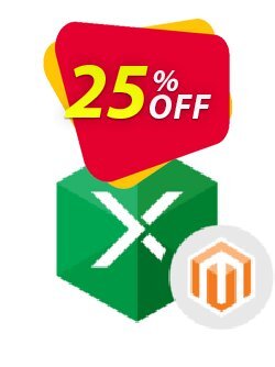 25% OFF Excel Add-in for Magento Coupon code