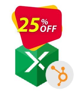 25% OFF Excel Add-in for HubSpot Coupon code