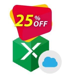 25% OFF Excel Add-in Cloud Pack Coupon code