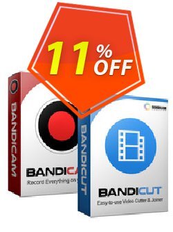 11% OFF Bandicam + Bandicut Package Coupon code