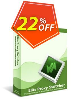 22% OFF Elite Proxy Switcher Professional Coupon code