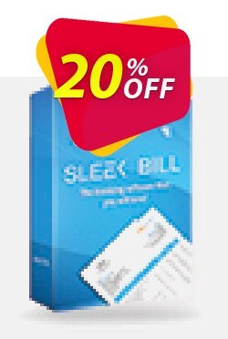 20% OFF Sleek Bill - 6 Months License - 30% Off  Coupon code