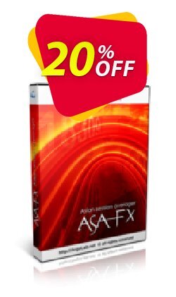 20% OFF ASA FX Coupon code