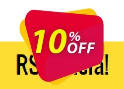 10% OFF RSNoticia! Single site Subscription for 12 Months Coupon code