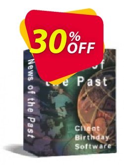 30% OFF News of the Past Professional Coupon code