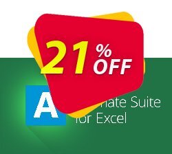 21% OFF AbleBits Ultimate Suite for Excel Coupon code