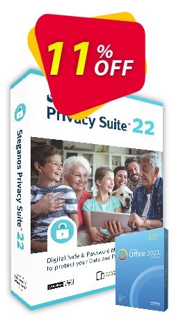 11% OFF Steganos Privacy Suite 18 - ES Coupon code