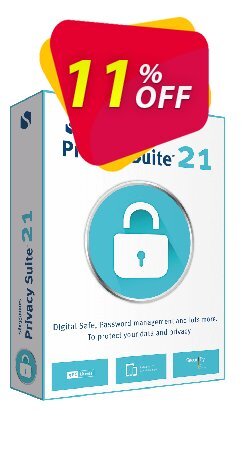 11% OFF Steganos Privacy Suite 18 - PT  Coupon code