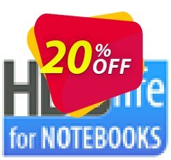 20% OFF HDDLife for Notebooks Coupon code