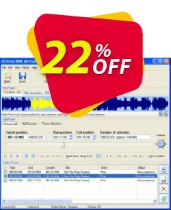 22% OFF Pistonsoft Direct MP3 Splitter and Joiner - Business Coupon code
