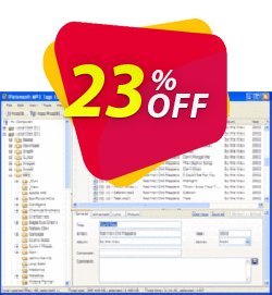 23% OFF Pistonsoft MP3 Tags Editor Coupon code