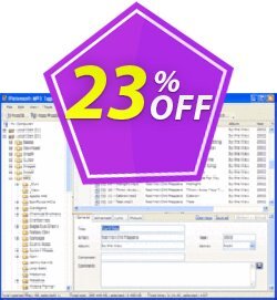 23% OFF Pistonsoft MP3 Tags Editor Coupon code