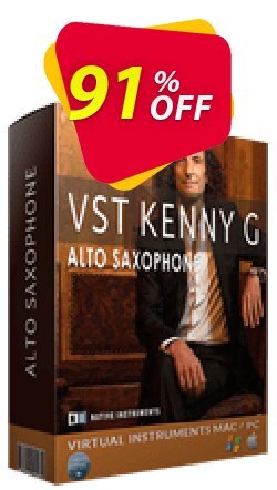 91% OFF VST Kenny G Alto Saxophone V1 Coupon code