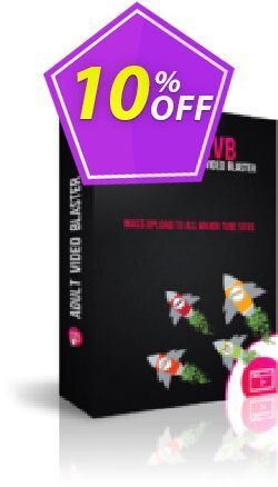 10% OFF Adult Video Blaster 6 Months Coupon code